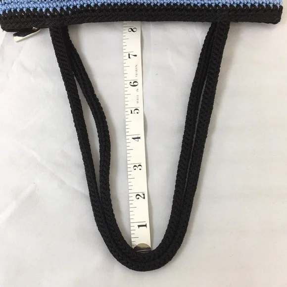 The SAK Crocheted Rainbow Mini Shoulder Bag EXCELLENT Condition - Picture 10 of 11